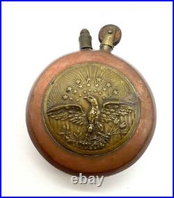 Ancien briquet de poilu WW1 Première Guerre mondiale décor aigle & blason