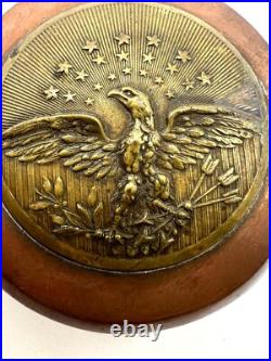 Ancien briquet de poilu WW1 Première Guerre mondiale décor aigle & blason