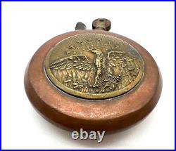 Ancien briquet de poilu WW1 Première Guerre mondiale décor aigle & blason