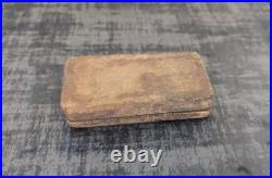 Ancien nécessaire de rasage Gillette Khaki Set WW1 complet avec lames d'origine