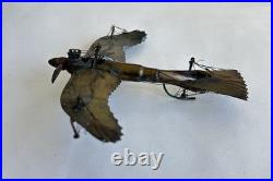 Ancien rare avion airplane Fokker trench art travail de poilu tranchée WWI 14-18