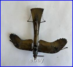 Ancien rare avion airplane Fokker trench art travail de poilu tranchée WWI 14-18