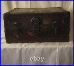 Ancienne Malle Valise Belber US militaire WW1