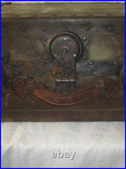 Ancienne Malle Valise Belber US militaire WW1
