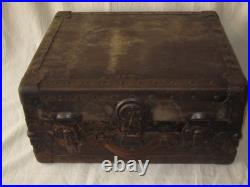 Ancienne Malle Valise Belber US militaire WW1