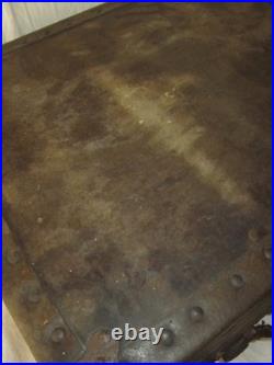 Ancienne Malle Valise Belber US militaire WW1