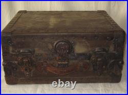 Ancienne Malle Valise Belber US militaire WW1