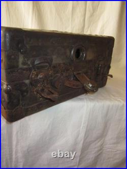 Ancienne Malle Valise Belber US militaire WW1