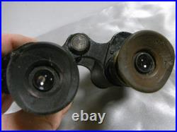 Ancienne Paire De Jumelles Jules Huet Militaria Guerre 14 / 18 Ww1