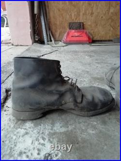 Ancienne Paire de Brodequins militaire Allemand ww1