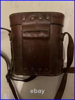 Ancienne paire de jumelles militaire 1er guerre, avec étui d'origine