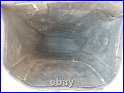 Ancienne sacoche cuir cavalerie suisse Allemande francaise