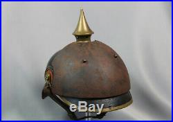 Armure frontale pour casque à pointe 1wk helm helmet spiked helmet ww1