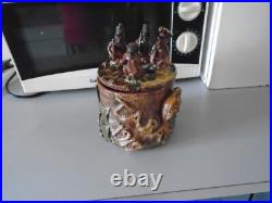 Art Des Tranchees Objet De Poilu. Rare Pot A Tabac. 1917