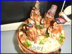 Art Des Tranchees Objet De Poilu. Rare Pot A Tabac. 1917