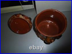 Art Des Tranchees Objet De Poilu. Rare Pot A Tabac. 1917