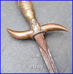 Art des Tranchées Poilu Stylet Dague Coupe Papier Fléchette D'avion WW1 1914/18