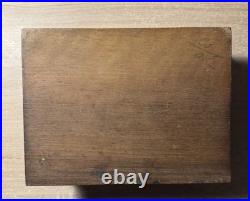 Artisanat De Tranchée Boite En Bois Résistance Liege Guerre 1914-18