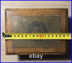 Artisanat De Tranchée Boite En Bois Résistance Liege Guerre 1914-18