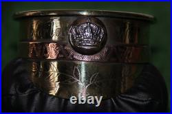 Artisanat De Tranchees Casquette Britannique 1914/1918 Ww1