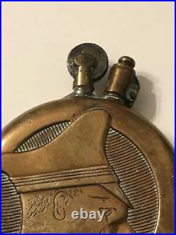 Artisanat de Tranchée Briquet de Poilu KRONPRINZ 14-18 WW1 trench art lighter