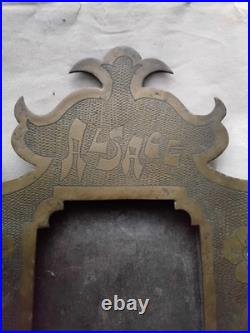 Artisanat de Tranchées Travail de Poilu Cadre Porte Photo Alsace 1918