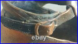 Artisanat de tranchée Italien cordonnier poilu ww1 chaussure en cuivre et cuir