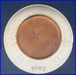 Assiette patriotique Poilu 1914-16 faïence française WW1 décor militaire