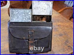 Authentique Giberne Cartouchiere Americaine Modele 1861
