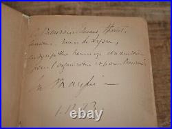 Autographe Général MANGIN à Edouard Herriot Autour du continent latin 1923