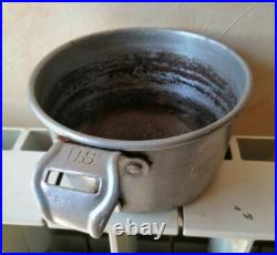 BBL1- Rare quart experimental US Aluminium RIA 1905 1906 Cavalry infantry