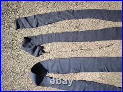 Bandes molletières gris de fer chasseur zouave poilu ww1 1914 18 ersatz 1915