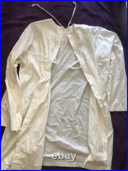 Blouse de chirurgien d'ambulance militaire de la 1ere guerre mondiale rare