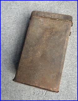 Boîte Masque M2 Anti Gaz Armée Français Poilu Tranchée Guerre Wwi Ww1 14 18