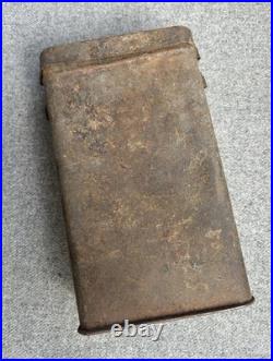 Boîte Masque M2 Anti Gaz Armée Français Poilu Tranchée Guerre Wwi Ww1 14 18