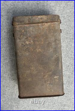 Boîte Masque M2 Anti Gaz Armée Français Poilu Tranchée Guerre Wwi Ww1 14 18