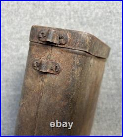 Boîte Masque M2 Anti Gaz Armée Français Poilu Tranchée Guerre Wwi Ww1 14 18