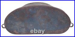 Boite/étui de masque à gaz TN/M2 forme haricot français WW1 14 18 1914 1918