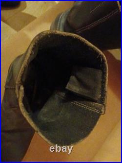 Bottes allemandes Marschstiefel d'un fantassin allemand 1ère guerre mondiale