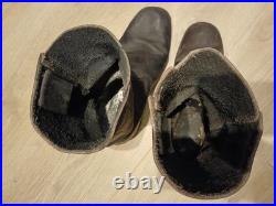 Bottes allemandes Marschstiefel d'un fantassin allemand 1ère guerre mondiale