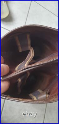 Bottes cavaliere marron allemand ww1 militaria militaire
