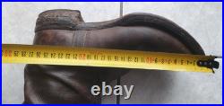 Bottes cavaliere marron allemand ww1 militaria militaire