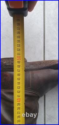 Bottes cavaliere marron allemand ww1 militaria militaire