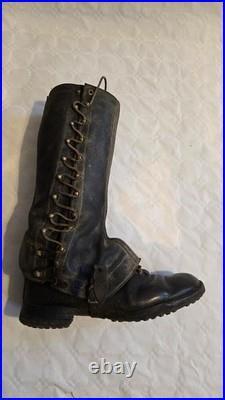 Bottes militaires françaises WWI 1914-1918 Auvergne, état excellent