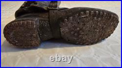 Bottes militaires françaises WWI 1914-1918 Auvergne, état excellent