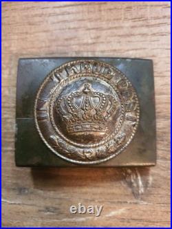 Boucle De Ceinturon Bavaroise Modèle 1847 WW1