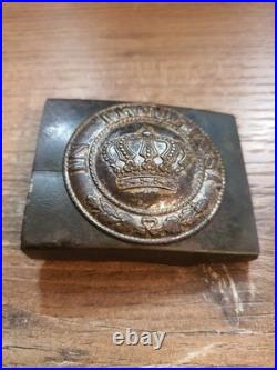 Boucle De Ceinturon Bavaroise Modèle 1847 WW1