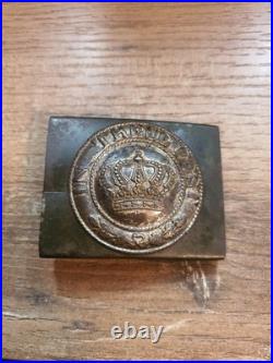 Boucle De Ceinturon Bavaroise Modèle 1847 WW1