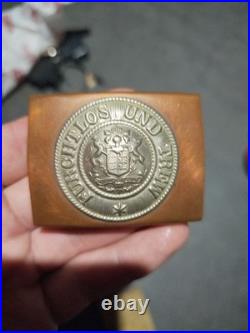 Boucle De Ceinturon Wurtemberg 1895