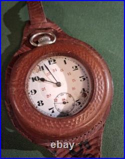 Bracelet Montre Aviateur Matriculé WW 1 Original